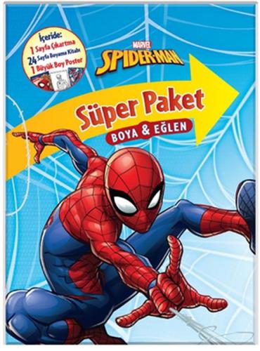 Marvel Spider - Man Süper Paket Boya ve Eğlen Kolektif