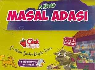 Masal Adası Serisi (5 Kitap Kutulu) - (2. ve 3. Sınıf) %20 indirimli K