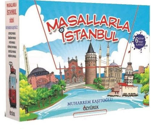 Masallarla İstanbul Dizisi - 6 Kitap Kutulu Test İlaveli %30 indirimli