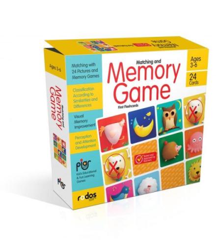 Matching and Memory Game - First Flashcards - Ages 3-6 Kolektıf