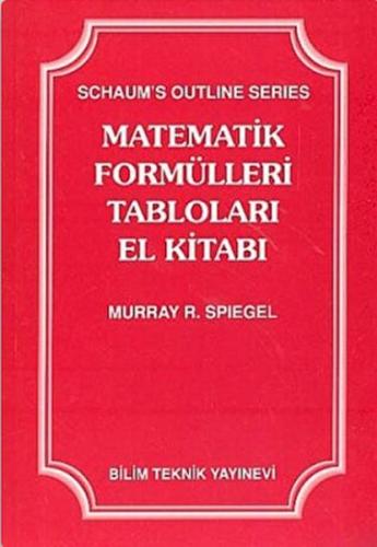 Matematik Formülleri Tabloları El Kitabı Murray R. Spiegel