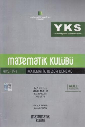 Matematik Kulübü YKS - TYT Matematik 10 Zor Deneme (Yeni) Barış B. Dem