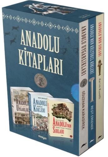 Maya Anadolu Kitapları Seti - 3 Kitap Takım %18 indirimli Kerim Kuvetl