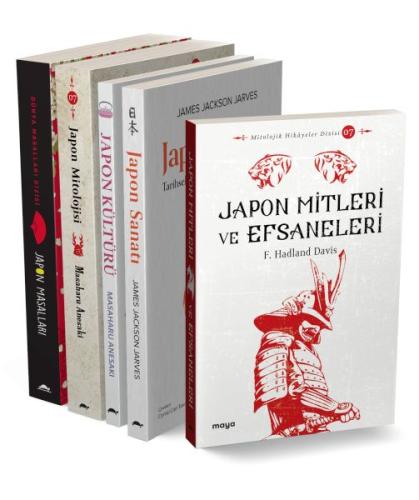 Maya Japon Seti - 5 Kitap Takım %18 indirimli F. Hadland Davis