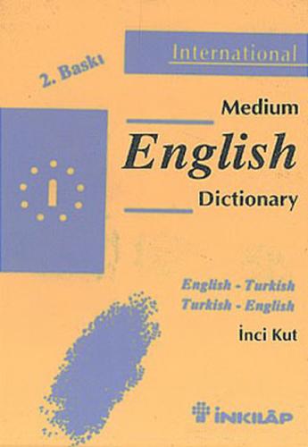 Medium English Dictionary / English - Turkish Turkish - English %15 in