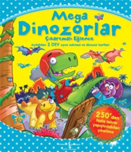 Mega Dinozorlar - Çıkartmalı Eğlence %31 indirimli Kolektif