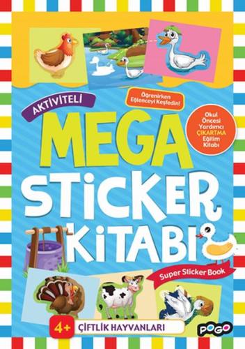 Mega Sticker Çiftlik Hayvanları Kolektif