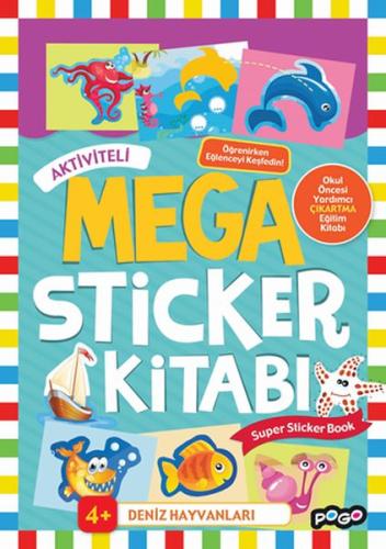 Mega Sticker Deniz Hayvanları Kolektif