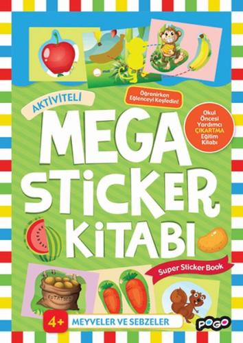 Mega Sticker Meyveler ve Sebzeler Kolektif