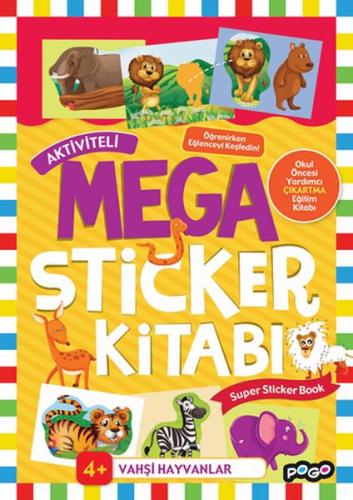 Mega Sticker Vahşi Hayvanlar Kolektif