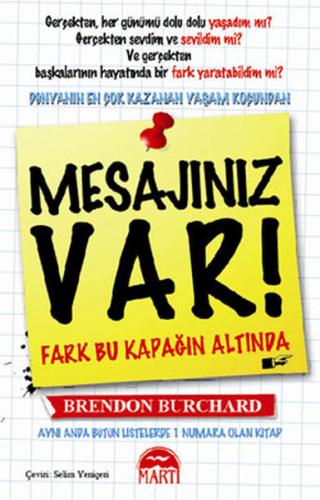 Mesajınız Var! %25 indirimli BRENDON BURCHARD