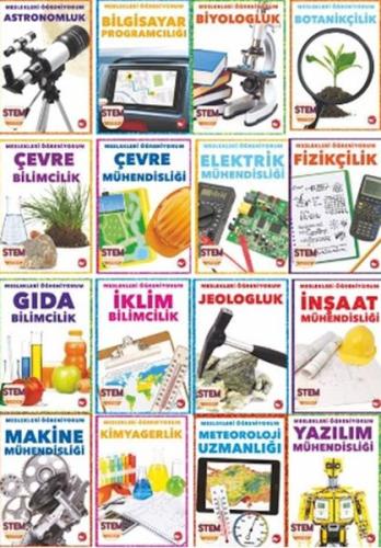 Meslekleri Öğreniyorum Set - 16 Kitap %23 indirimli R.J. Bailey