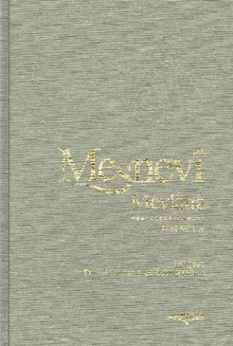 Mesnevi-Tam Metin / Tek Cilt (Ciltli-Şamua Kağıt) Mevlana Celaleddin R