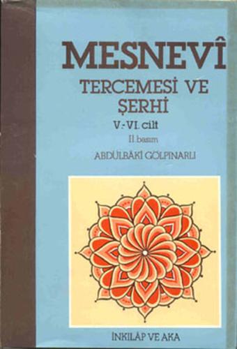 Mesnevi Tercümesi 5-6 %15 indirimli Abdülbaki Gölpınarlı