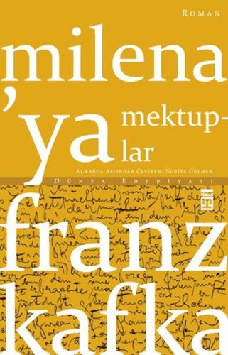 Milenaya Mektuplar %15 indirimli Franz Kafka