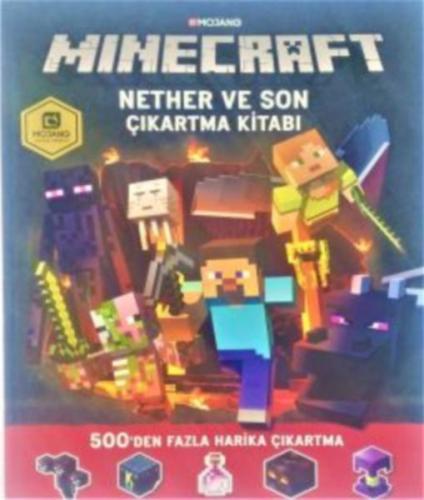 Minecraft - Nether ve Son Çıkartma Kitabı %10 indirimli Kolektif