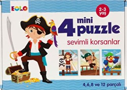 Mini Puzzle-Sevimli Korsanlar %20 indirimli