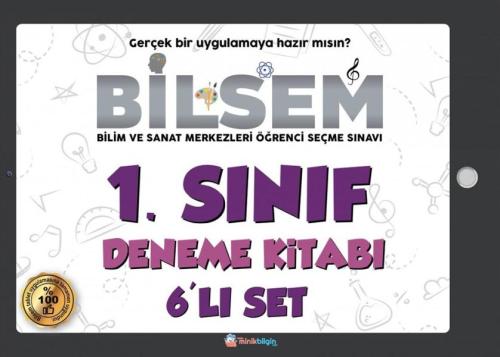 Minik Bilgin Bilsem 1. Sınıf Deneme Kitabı 6'lı Set Kolektıf