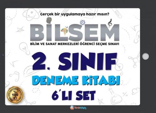 Minik Bilgin Bilsem 2. Sınıf Deneme Kitabı 6'lı Set Kolektıf