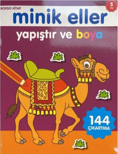 Minik Eller Yapıştır Ve Boya - Bordo Kitap %23 indirimli Kolektif