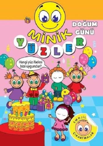 Minik Yüzler - Doğum Günü - Emojilerle Çıkartmalar %30 indirimli Kolek