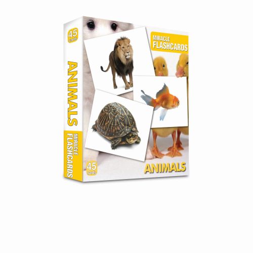 Miracle Flashcards Animals (45 Cards) %20 indirimli Kolektif