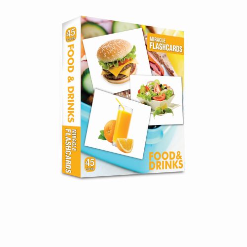 Miracle Flashcards Food and Drink %20 indirimli Kolektif