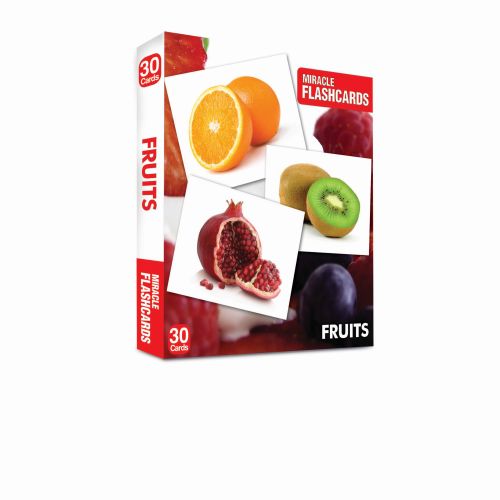 Miracle Flashcards Fruits (30 Cards) %20 indirimli Kolektif