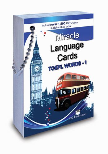 Miracle Language Cards İngilizce Dil Kartları / TOEFL Words 1 Murat Ku