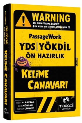 Modadil Passagework YDS-YÖKDİL Ön Hazırlık Kelime Canavarı (Yeni) Rıdv