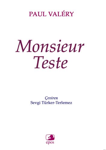 Monsieur Teste Paul Valery