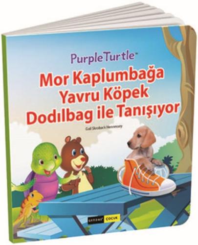 Mor Kaplumbağa Yavru Köpek Dodılbag ile Tanışıyor Gail Skroback Hennes