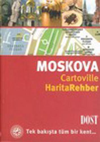 Moskova / Cartoville Harita Rehber %10 indirimli Helene Le Tac