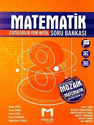 Mozaik Yayınları 8. Sınıf Matematik Soru Bankası Caner Şener