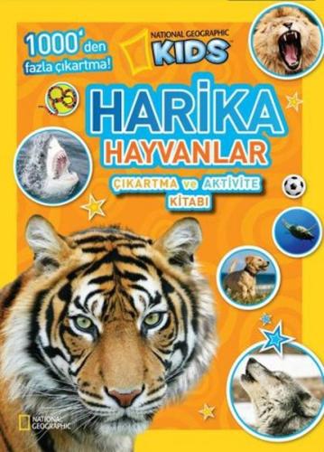 National Geographic Kids - Harika Hayvanlar Çıkartma ve Aktivite Kolek