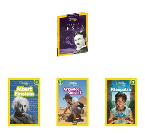 National Geographic Kids Kültür Kitapları Seti 4 Kitap %15 indirimli M