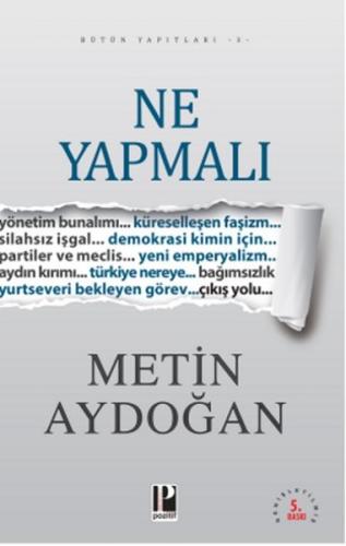 Ne Yapmalı %13 indirimli Metin Aydoğan