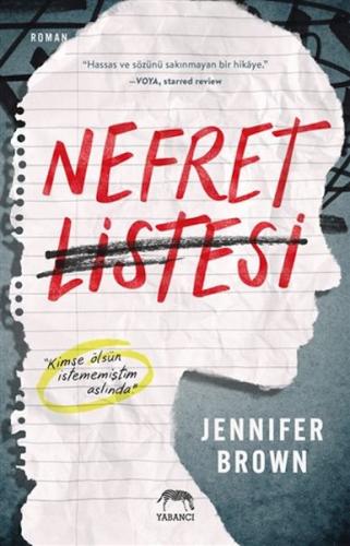 Nefret Listesi %10 indirimli Jennifer Browne