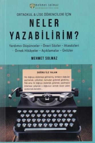 Neler Yazabilirim Mehmet Solmaz