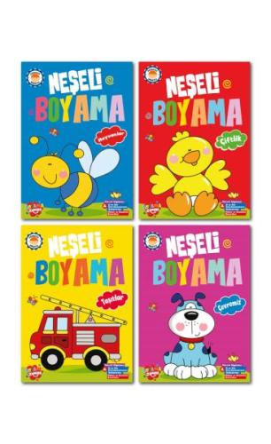 Neşeli Boyama 10 Set +1 Set (44 Kitap) %25 indirimli Kolektif