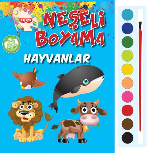 Neşeli Boyama - Hayvanlar %35 indirimli Kolektif