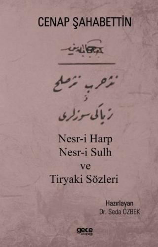 Nesr-i Harp Nesr-i Sulh ve Tiryaki Sözleri %20 indirimli Seda Özbek