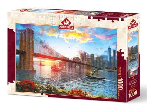 New York'ta Günbatımı 5185 (1000 Parça)