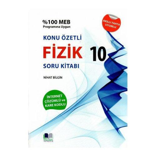 Nihat Bilgin 10. Sınıf Fizik Konu Özetli Soru Kitabı Nihat Bilgin