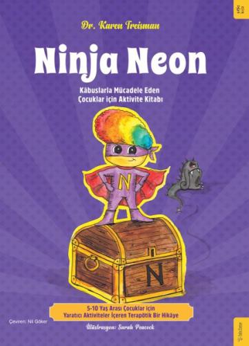 Ninja Neon Kâbuslarla Mücadele Eden Çocuklar için Aktivite Kitabı %15 