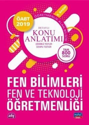 Nobel 2019 ÖABT Fen Bilimleri Fen ve Teknoloki Öğretmenliği Detaylı Ko