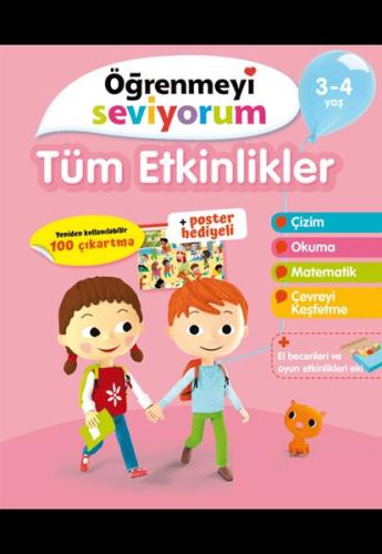 Öğrenmeyi Seviyorum - Tüm Etkinlikler 3-4 Yaş %10 indirimli Kolektif