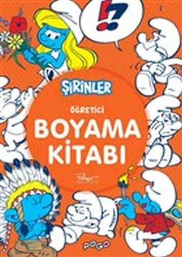 Öğretici Boyama Kitabı - Şirinler %22 indirimli Kolektif