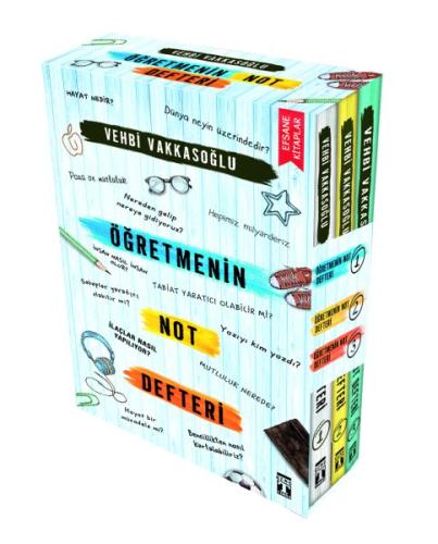 Öğretmenin Not Defteri Set (3 Kitap) %15 indirimli Vehbi Vakkasoğlu