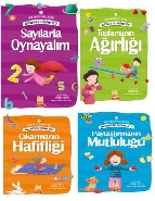 Okul Öncesi Çocuklar İçin Matematiksel Düşünme Seti (4 Kitap) Erdinç G